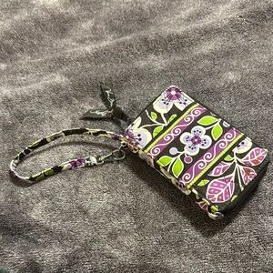 Vera Bradley Floral Wristlet Wallet
